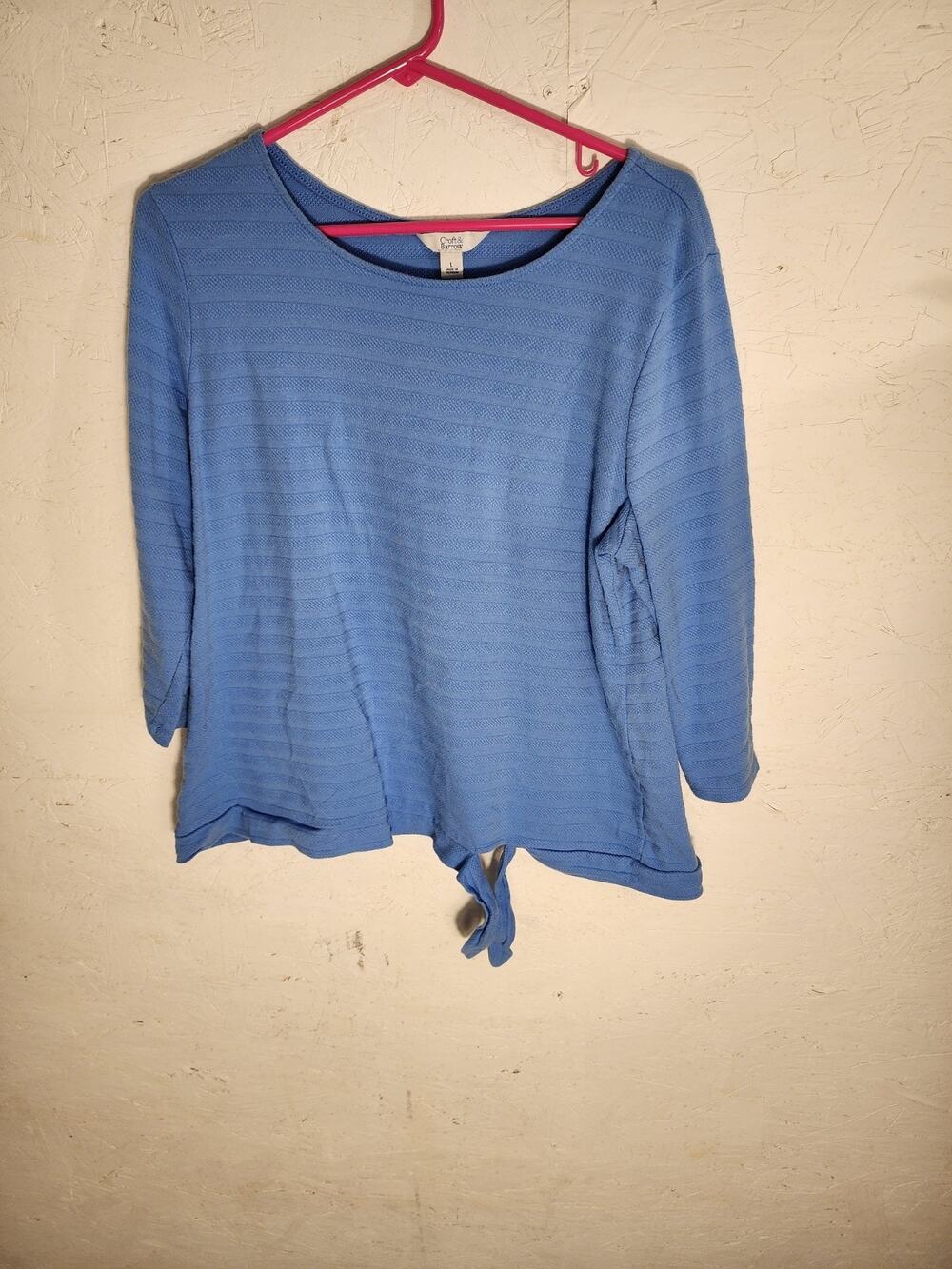 croft and barrow womens tops Blue Large
